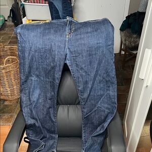 AG Adriano Goldschmied Dark Blue Relaxed Jeans 40x30